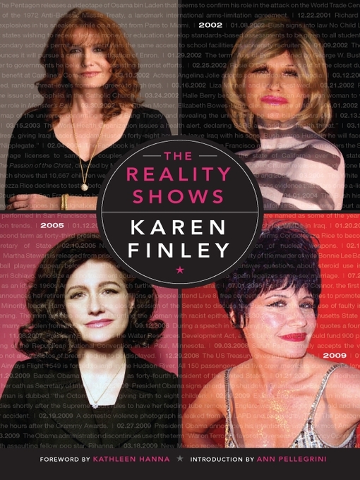 Title details for The Reality Shows by Karen Finley - Available